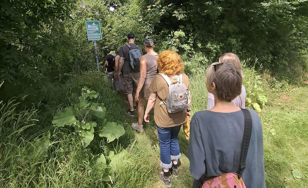 Unterwegs im Biberrevier